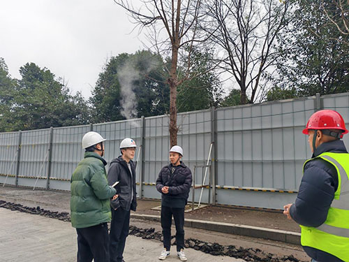 紧绷“安全弦” 严守“节前关” 高发展集团对各在建在营项目进行春节前安全检查